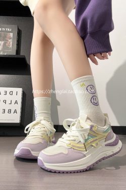 Ultra-Lightweight Mesh Casual Sports Shoes for Women - 2025 Soft Sole Macaroon Color Dad Sneakers