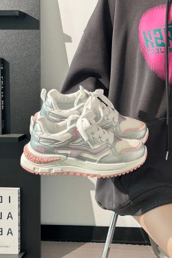 Ultra-Lightweight Mesh Casual Sports Shoes for Women - 2025 Soft Sole Macaroon Color Dad Sneakers
