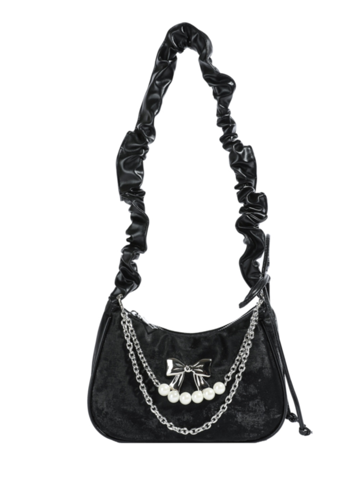 Unique Wrinkled Design Women's Crossbody Bag - Versatile Underarm Shoulder Bag for Spring Summer 2025 Fashion Unique Wrinkled Design Women's Crossbody Bag - Versatile Underarm Shoulder Bag for Spring Summer 2025 Fashion