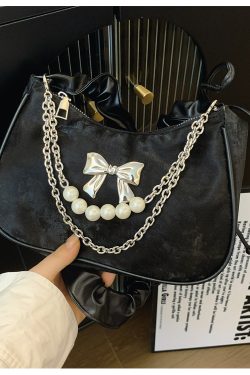 Unique Wrinkled Design Women's Crossbody Bag - Versatile Underarm Shoulder Bag for Spring Summer 2025 Fashion