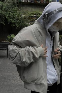 Unisex American Retro High Street Pilot Jacket, Loose Casual Baseball Workwear for Spring and Autumn Fashion