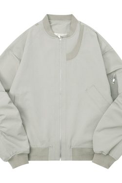 Unisex American Retro High Street Pilot Jacket, Loose Casual Baseball Workwear for Spring and Autumn Fashion