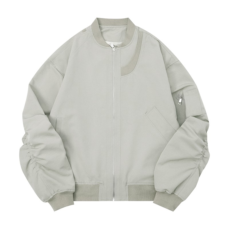 Unisex American Retro High Street Pilot Jacket, Loose Casual Baseball Workwear for Spring and Autumn Fashion Unisex American Retro High Street Pilot Jacket, Loose Casual Baseball Workwear for Spring and Autumn Fashion