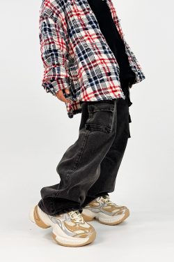 Unisex Black Scorpio Dad Shoes - Retro Thick-Soled Height-Increasing Sports Sneakers, Warrior Mecha Style, Trendy National Design