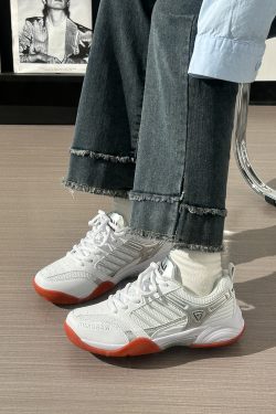 Unisex Casual Running Shoes - Versatile Soft Sole Breathable White Sneakers for Sports and Everyday Wear