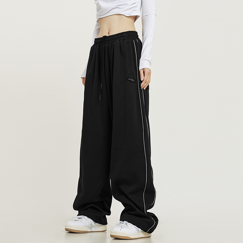 Unisex Casual Sports Pants - Hip Hop Sweatpants with Beer Team Captain Design, American High Street Style, Perfect for Dance and Jazz Unisex Casual Sports Pants - Hip Hop Sweatpants with Beer Team Captain Design, American High Street Style, Perfect for Dance and Jazz