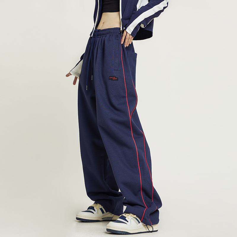 Unisex Casual Sports Pants - Hip Hop Sweatpants with Beer Team Captain Design, American High Street Style, Perfect for Dance and Jazz Unisex Casual Sports Pants - Hip Hop Sweatpants with Beer Team Captain Design, American High Street Style, Perfect for Dance and Jazz