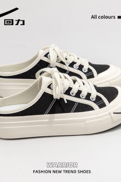 Unisex Classic Warrior Canvas Sneakers - Lightweight Breathable Sports Shoes for Summer 2025