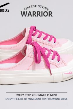 Unisex Classic Warrior Canvas Sneakers - Lightweight Breathable Sports Shoes for Summer 2025