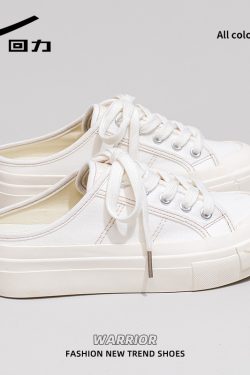 Unisex Classic Warrior Canvas Sneakers - Lightweight Breathable Sports Shoes for Summer 2025