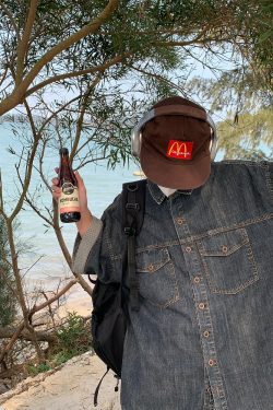 Unisex Distressed Denim Short Sleeve Shirt - Vintage Washed Loose Fit Summer Top for Trendy 90s Y2K Style