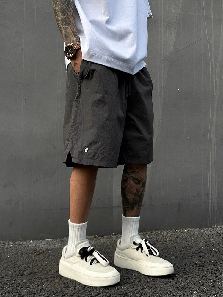 Unisex Lightweight Breathable Embroidered Cargo Shorts - Quick-Dry Loose Casual Beach Pants for Summer Adventures Unisex Lightweight Breathable Embroidered Cargo Shorts - Quick-Dry Loose Casual Beach Pants for Summer Adventures