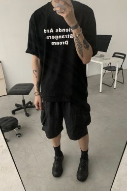 Unisex Retro Cargo Shorts - Japanese Style Summer Commuting Loose Straight Five-Point Pants for Outdoor Trend