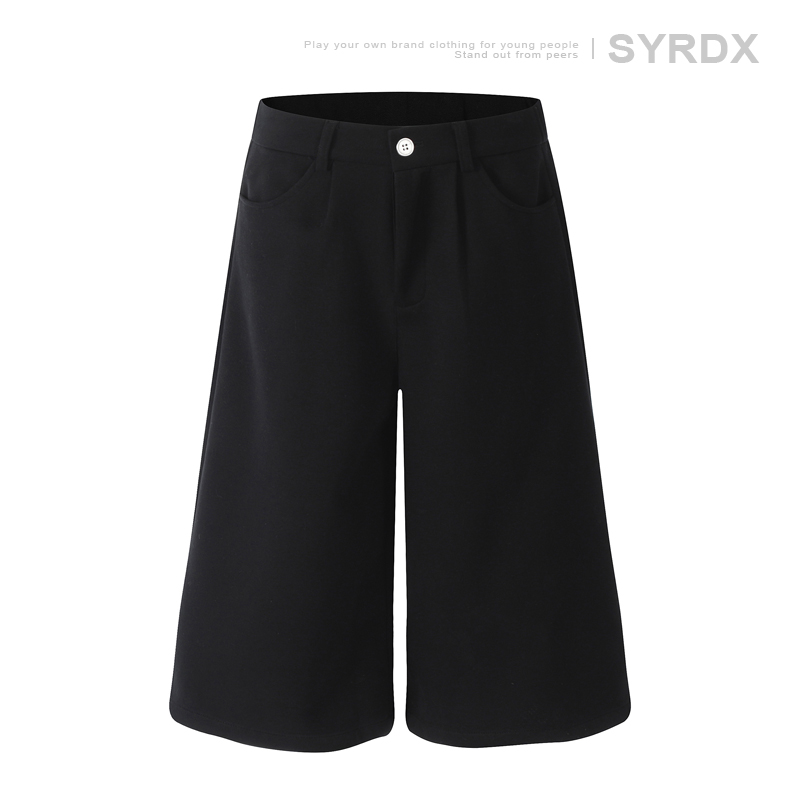 Unisex Seven-Point Casual Sport Pants - Cleanfit Wide-Leg Straight-Leg Design for Trendy 90s Style Unisex Seven-Point Casual Sport Pants - Cleanfit Wide-Leg Straight-Leg Design for Trendy 90s Style