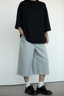 Unisex Seven-Point Casual Sport Pants - Cleanfit Wide-Leg Straight-Leg Design for Trendy 90s Style