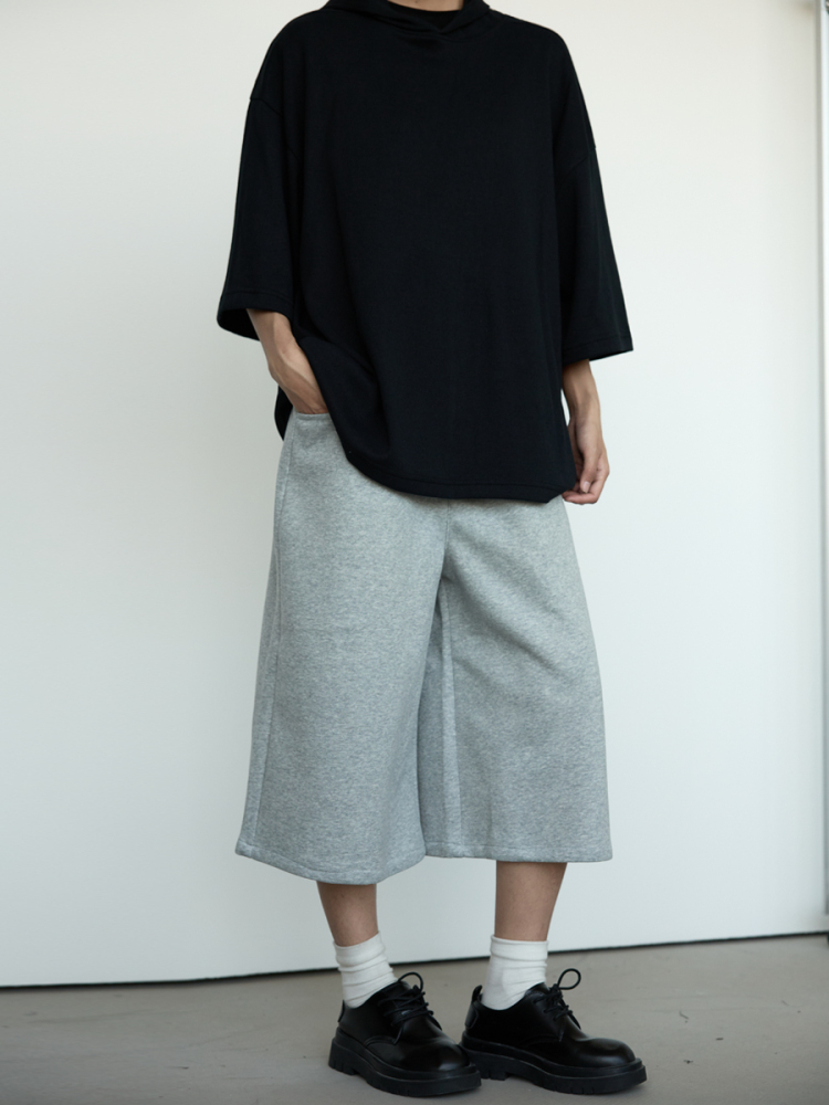 Unisex Seven-Point Casual Sport Pants - Cleanfit Wide-Leg Straight-Leg Design for Trendy 90s Style Unisex Seven-Point Casual Sport Pants - Cleanfit Wide-Leg Straight-Leg Design for Trendy 90s Style