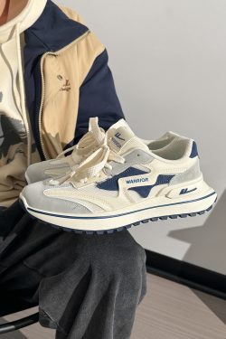 Unisex Summer Mesh Sneakers - Breathable Soft Sole White Sports Shoes, Versatile Dad Shoes for Casual and Active Wear