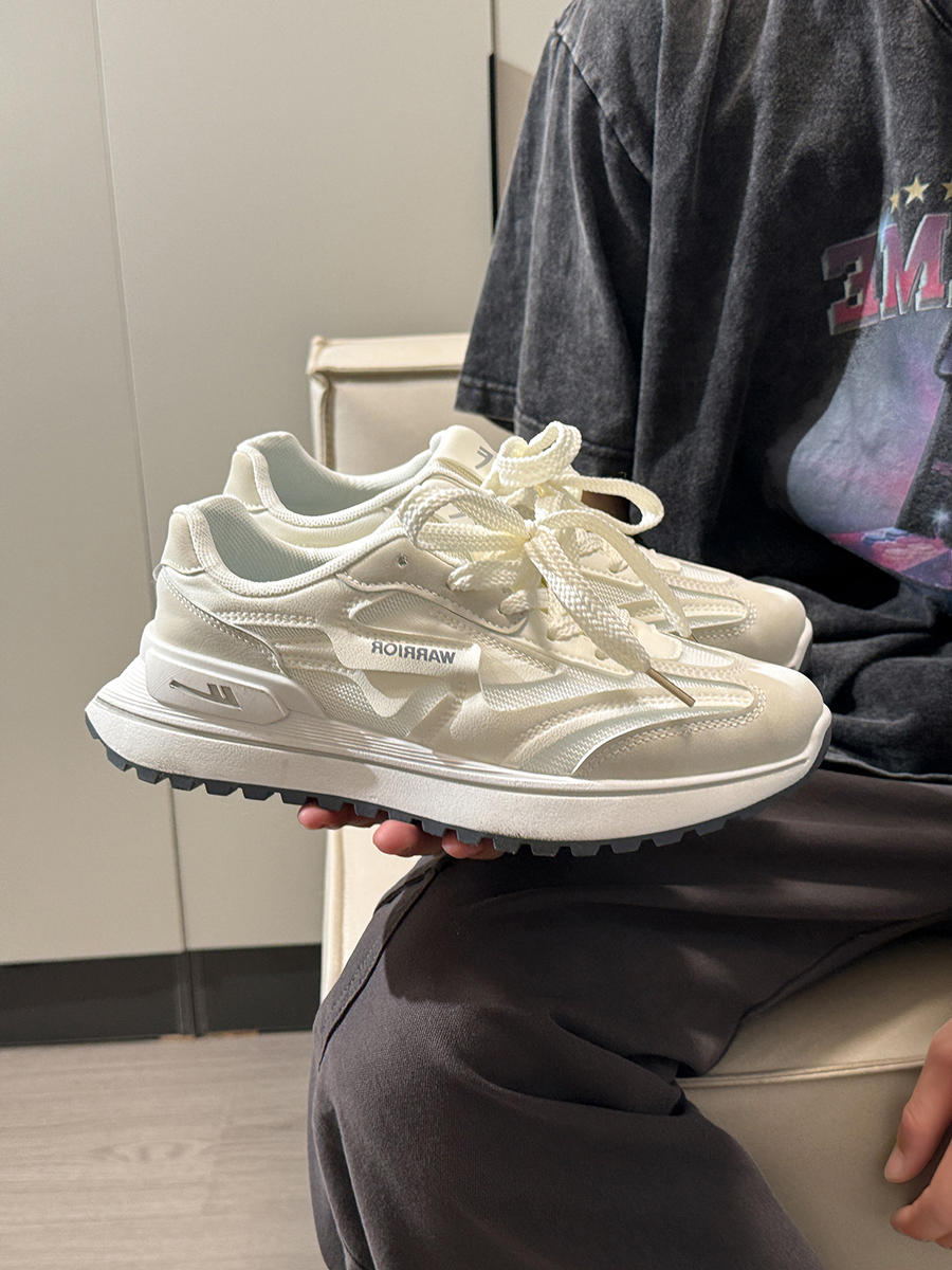 Unisex Summer Mesh Sneakers - Breathable Soft Sole White Sports Shoes, Versatile Dad Shoes for Casual and Active Wear Unisex Summer Mesh Sneakers - Breathable Soft Sole White Sports Shoes, Versatile Dad Shoes for Casual and Active Wear