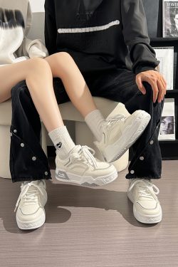 Unisex Summer Mesh Sports Shoes - Breathable Versatile Thick-Soled Casual Sneakers for Women and Men