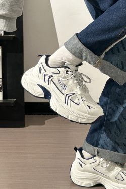 Unisex Thick-Soled Dad Shoes - 2025 Summer Mesh Breathable Casual Footwear for Versatile Style