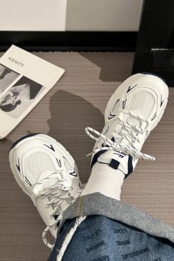 Unisex Thick-Soled Dad Shoes - 2025 Summer Mesh Breathable Casual Footwear for Versatile Style