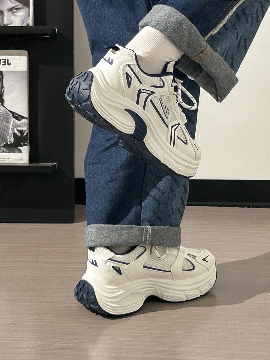 Unisex Thick-Soled Dad Shoes - 2025 Summer Mesh Breathable Casual Footwear for Versatile Style Unisex Thick-Soled Dad Shoes - 2025 Summer Mesh Breathable Casual Footwear for Versatile Style