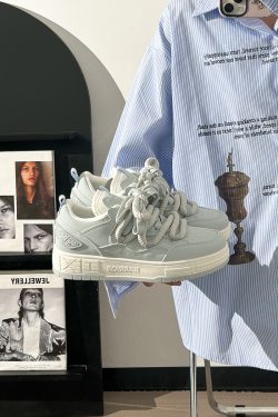 Unisex Thick-Soled Sneakers for Spring 2025 - Versatile Casual Sports Shoes for Men and Women