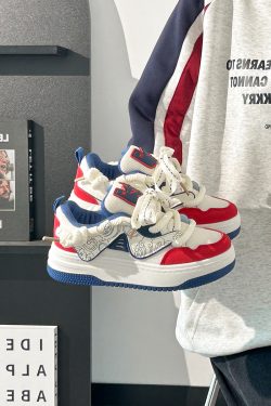 Unisex Thick-Soled Sneakers for Spring 2025 - Versatile Casual Sports Shoes for Men and Women