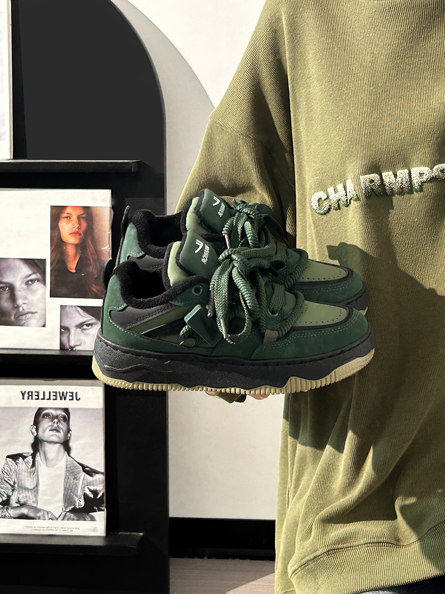 Unisex Thick-Soled Sneakers for Spring Summer, Trendy American Retro Mesh Breathable Sports Shoes for Women and Men Unisex Thick-Soled Sneakers for Spring Summer, Trendy American Retro Mesh Breathable Sports Shoes for Women and Men