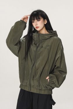 Unisex Thin Hooded Sun Protection Jacket - Trendy American Style for Summer Outdoor Activities