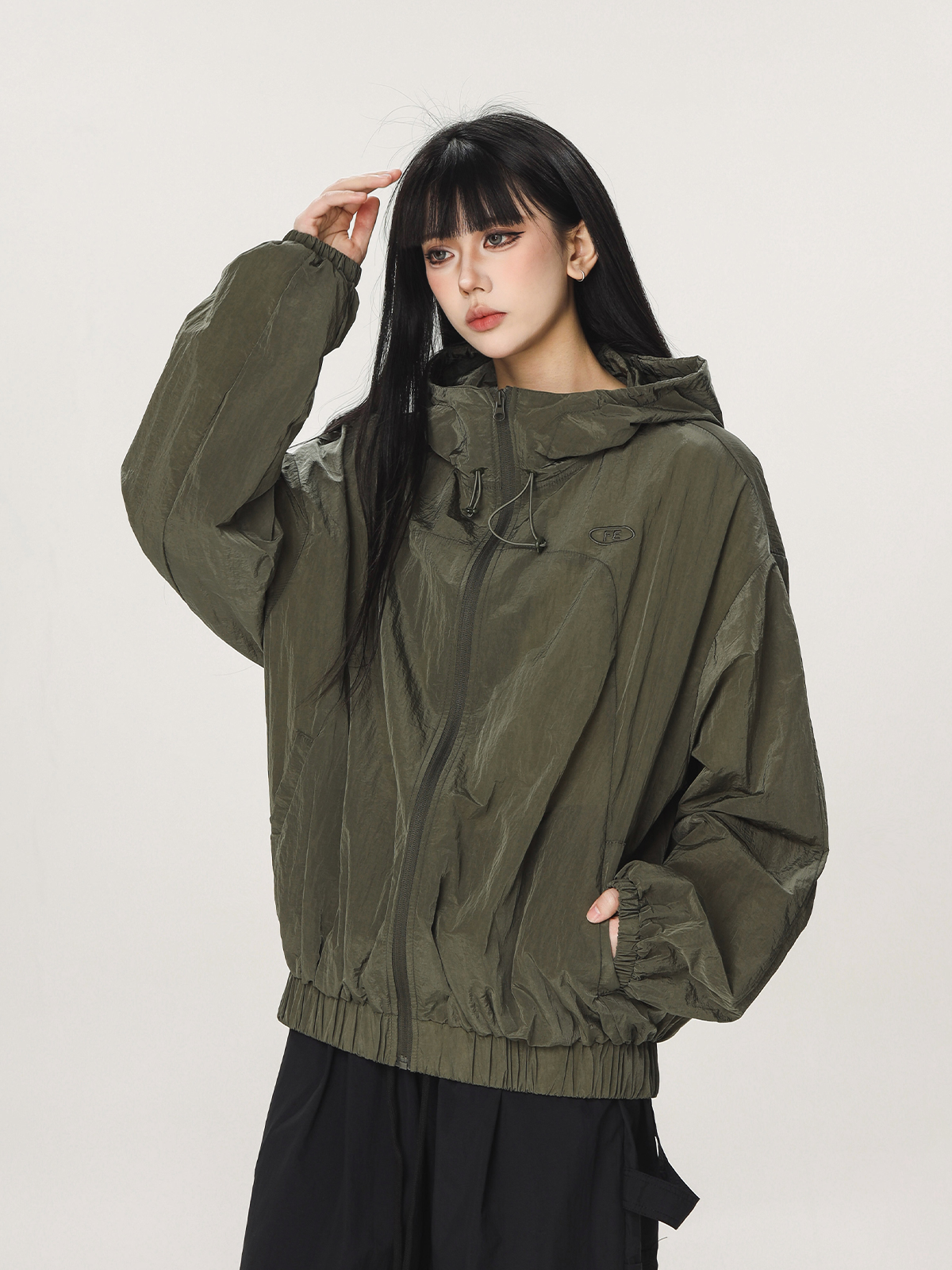 Unisex Thin Hooded Sun Protection Jacket - Trendy American Style for Summer Outdoor Activities Unisex Thin Hooded Sun Protection Jacket - Trendy American Style for Summer Outdoor Activities