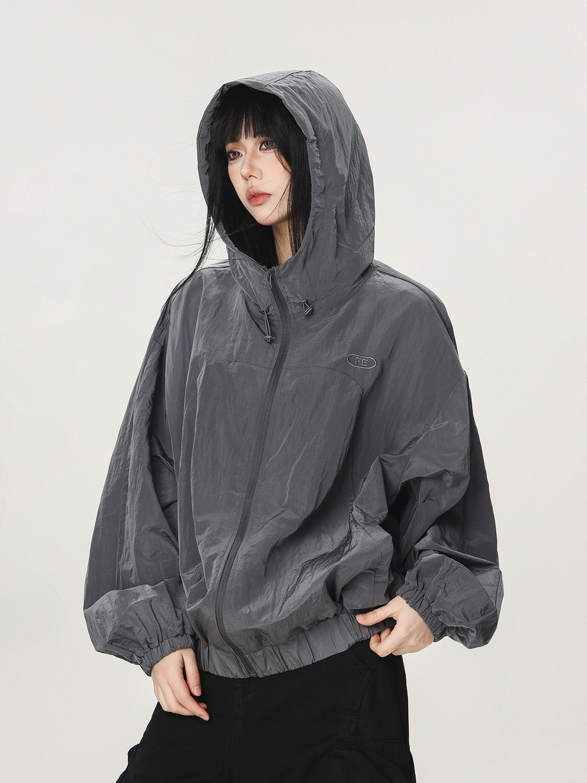 Unisex Thin Hooded Sun Protection Jacket - Trendy American Style for Summer Outdoor Activities Unisex Thin Hooded Sun Protection Jacket - Trendy American Style for Summer Outdoor Activities