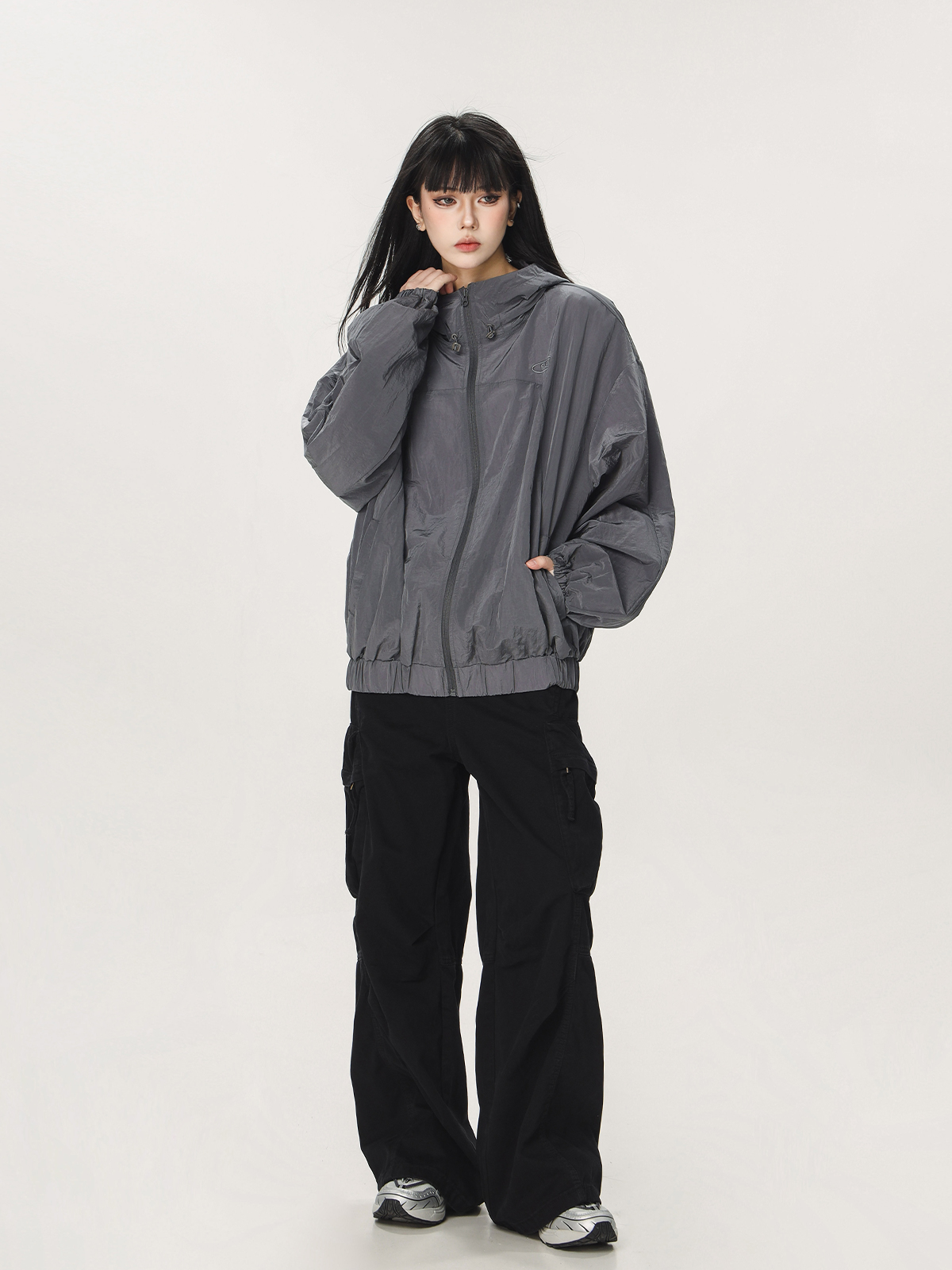 Unisex Thin Hooded Sun Protection Jacket - Trendy American Style for Summer Outdoor Activities Unisex Thin Hooded Sun Protection Jacket - Trendy American Style for Summer Outdoor Activities