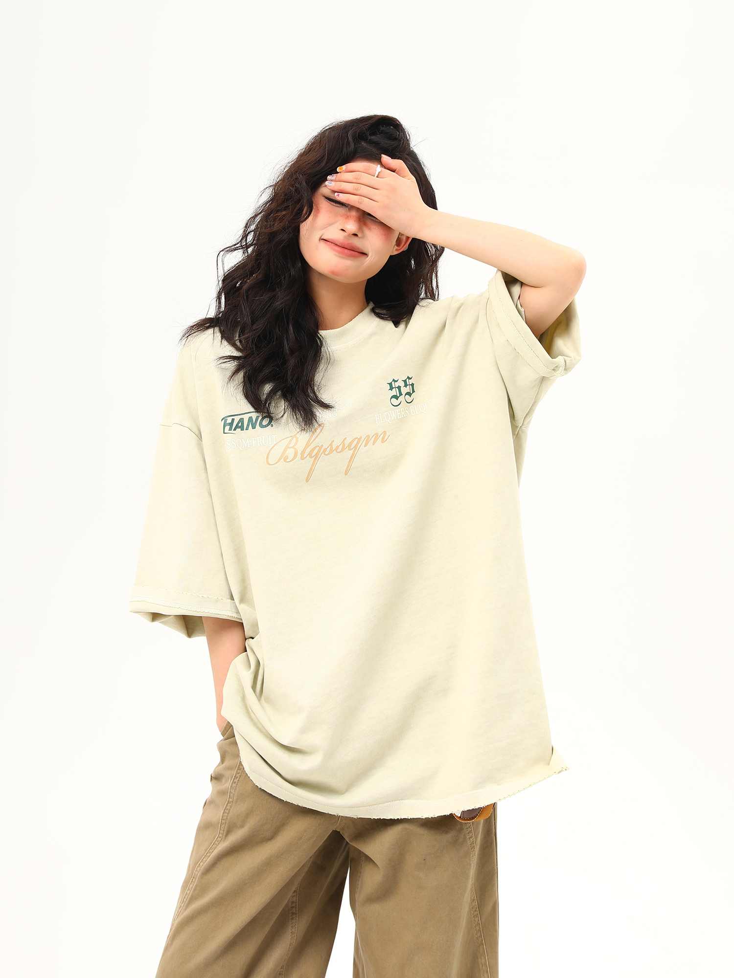 Unisex Vintage American Retro Washed Heavyweight Short-Sleeve T-Shirt, Loose Casual 90s Style Half-Sleeve Tee Unisex Vintage American Retro Washed Heavyweight Short-Sleeve T-Shirt, Loose Casual 90s Style Half-Sleeve Tee