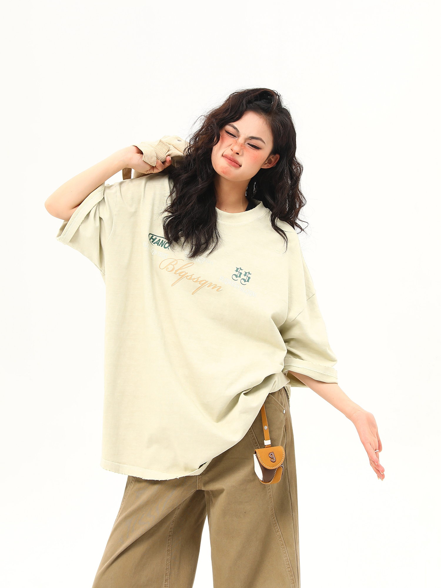 Unisex Vintage American Retro Washed Heavyweight Short-Sleeve T-Shirt, Loose Casual 90s Style Half-Sleeve Tee Unisex Vintage American Retro Washed Heavyweight Short-Sleeve T-Shirt, Loose Casual 90s Style Half-Sleeve Tee