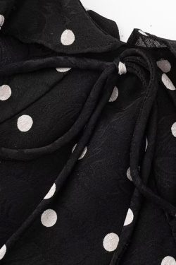 V-Neck Floral Maxi Dress for Women - Vintage 2025 Summer Vacation Style - Black - Elegant Anti-Aging Design