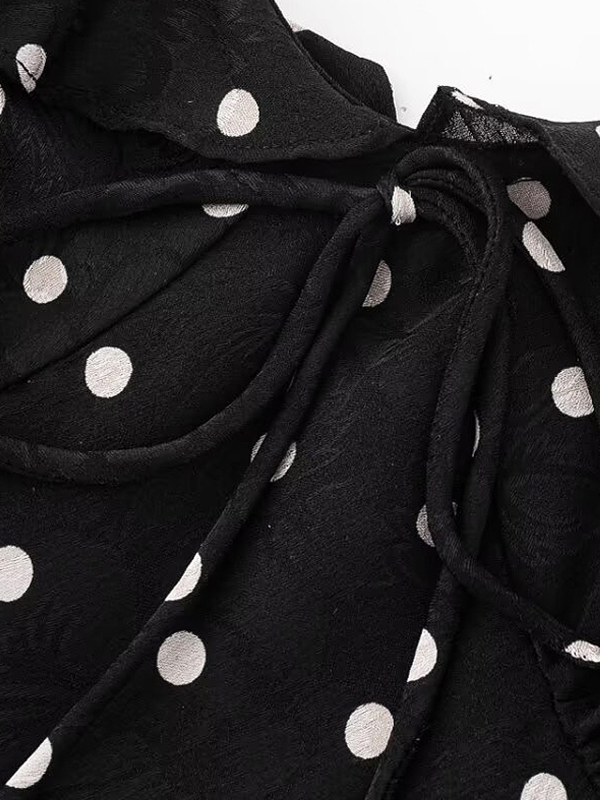 V-Neck Floral Maxi Dress for Women - Vintage 2025 Summer Vacation Style - Black - Elegant Anti-Aging Design V-Neck Floral Maxi Dress for Women - Vintage 2025 Summer Vacation Style - Black - Elegant Anti-Aging Design