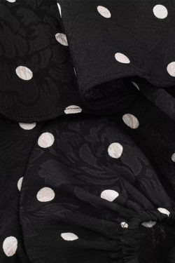 V-Neck Floral Maxi Dress for Women - Vintage 2025 Summer Vacation Style - Black - Elegant Anti-Aging Design