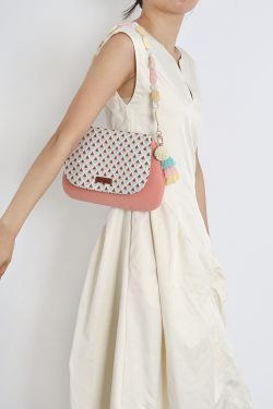 Vacation Tassel Beaded Underarm Crossbody Envelope Bag - Trendy Boho Style for Summer Outings