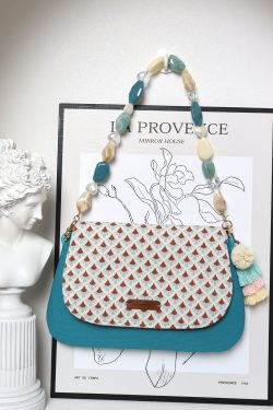 Vacation Tassel Beaded Underarm Crossbody Envelope Bag - Trendy Boho Style for Summer Outings