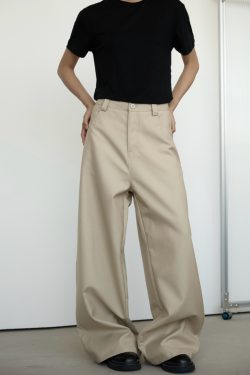Versatile A-Line Wide-Leg Pants for Women - Summer Street Style, Loose Fit, American Fashion