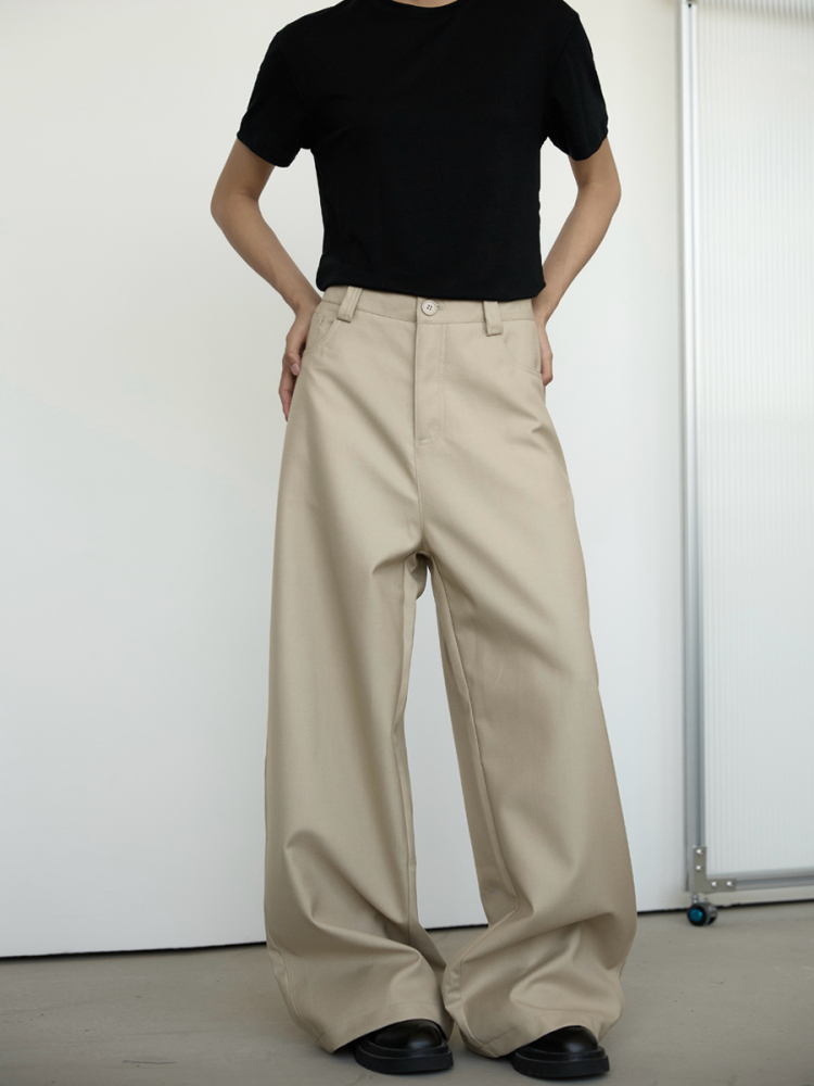 Versatile A-Line Wide-Leg Pants for Women - Summer Street Style, Loose Fit, American Fashion Versatile A-Line Wide-Leg Pants for Women - Summer Street Style, Loose Fit, American Fashion
