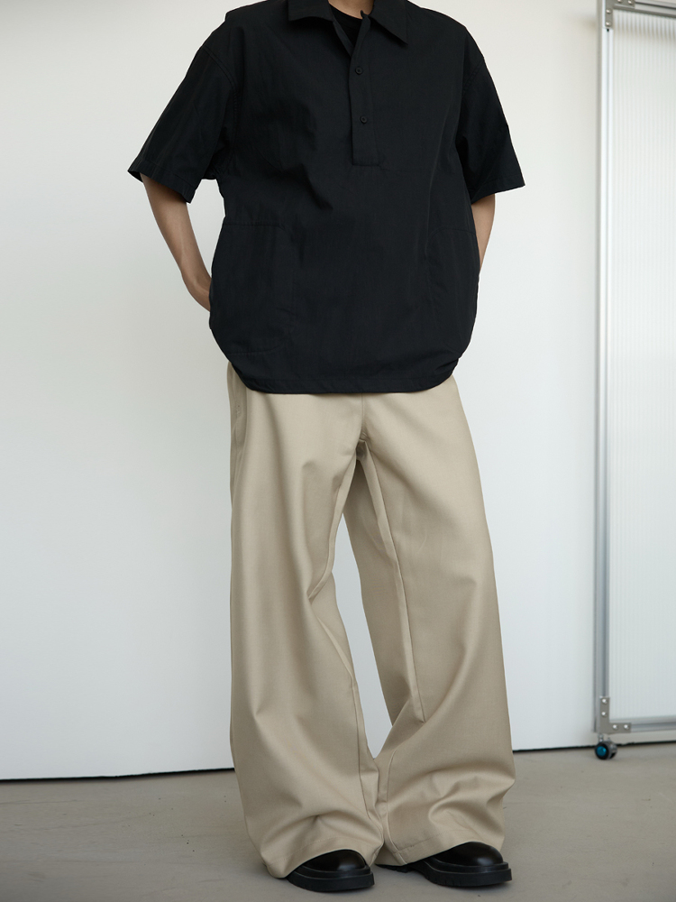 Versatile A-Line Wide-Leg Pants for Women - Summer Street Style, Loose Fit, American Fashion Versatile A-Line Wide-Leg Pants for Women - Summer Street Style, Loose Fit, American Fashion