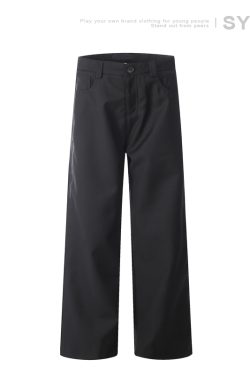 Versatile A-Line Wide-Leg Pants for Women - Summer Street Style, Loose Fit, American Fashion