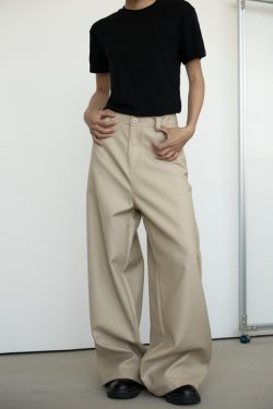 Versatile A-Line Wide-Leg Pants for Women - Summer Street Style, Loose Fit, American Fashion