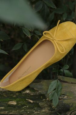Versatile Bow-Tie Flat Ballet Shoes with Low Heel - Stylish Italian Design for Comfort and Everyday Wear