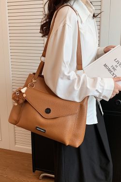 Versatile Large Capacity Shoulder Bag for Women - Summer 2025 Casual Commuting Hand-Held Travel Tote