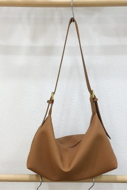 Versatile Soft Leather Casual Shoulder Crossbody Bag for Autumn Winter - Large Capacity, Ideal for Commute and Daily Use