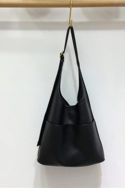 Versatile Soft Leather Tote Bag - Korean Style Fashionable Large Capacity Shoulder Bag for Moms & Kids