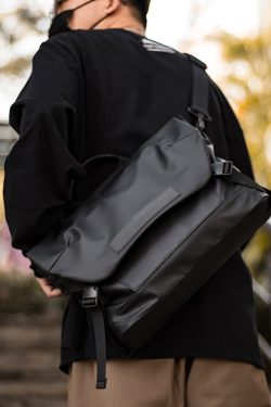 Versatile Sports Crossbody Bag for Men - Casual Commuting Shoulder Sling Bag for Cycling - Spring 2025 Trendy Design